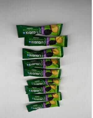 Liquid IV Blackberry Peach Packets New Energy Drink